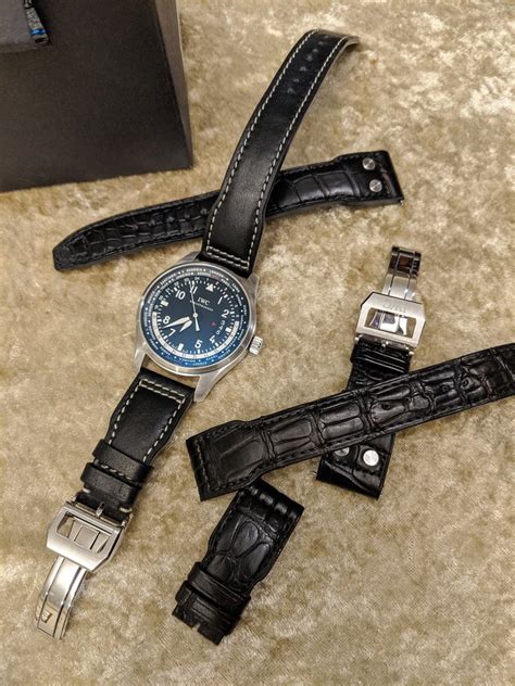 iwc bracelet for sale|IWC aftermarket straps.